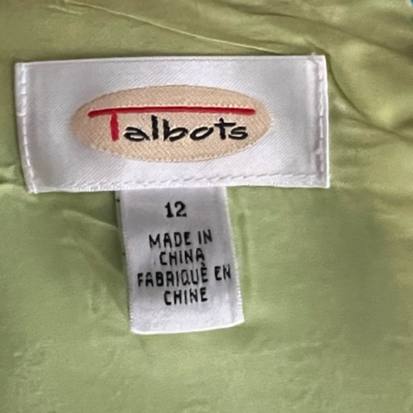 Talbots silk and linen dress size 12 - Picture 3 of 6